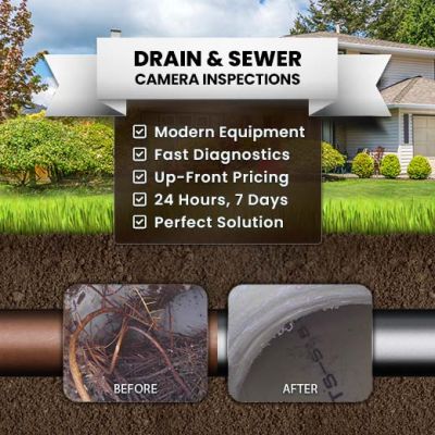 Sewer Camera Inspections in Lawnton