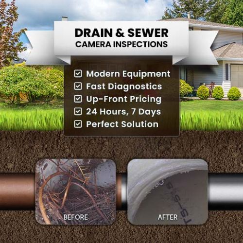 Drain Camera Inspections in Lawnton